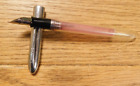 1960s Demo Clear Sheaffer cartridge fountain pen 304 Nib. Nice  BUY IT NOW