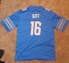 Jared Geoff Detroit Lions Jersey Size XXL Color: Blue # 16 Nike