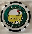 2022 Masters Tournament - Magnetic Clay Poker Chip - Golf Ball Marker