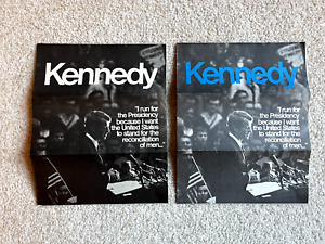 A Pair of Robert Kennedy Presidential Campaign Brochures from 1968 Primaries