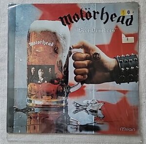 New ListingMotorhead Beer Drinkers Vinyl LP 1982 Milan A 120174 France, SEALED
