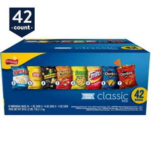 Frito-Lay Snacks Classic Mix Variety Pack' 42 Count