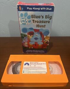 Blues Clues - Blues Big Treasure Hunt (VHS, 1999)