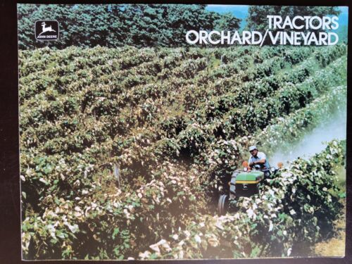 1970s John Deere Tractors Sales Brochure 2640 Dealer Advertising Catalog 2440