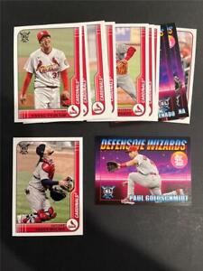 2021 Topps Big League St. Louis Cardinals Master Team Set 13 Cards With Inserts