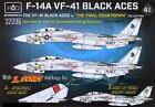 Hungarian Aero Decals 1/32 F-14A TOMCAT VF-41 BLACK ACES Final Countdown Collect