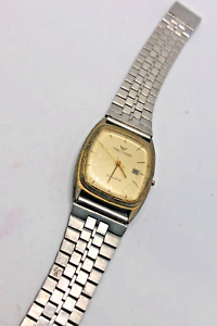 Mens Vintage Two Tone Waltham Wristwatch XC026
