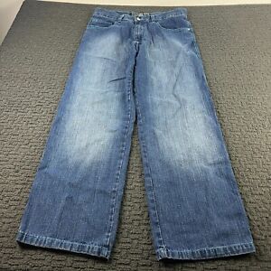 Southpole Jeans Mens 34x32 Blue Wide Leg Denim Baggy Hip Hop Y2K Skater