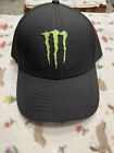 Monster Energy Hat Cap Black Green Logo Adjustable Directly From Monster Factory