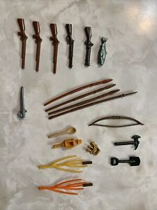 Vintage Playmobil Weapons Accessories lot Guns Spears Sword Tools Mix Lot