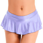 US Sexy Women's Pleated Mini Skirt Schoolgirl Micro Short Dress_Cosplay Clubwear