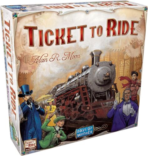 Ticket to Ride Board Game-A Cross-Country Train Adventure for Friends and Family