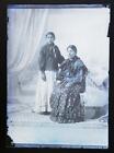 Glass Negative Buffalo Bill “Doc” Carver  Wild West Kidnapped Brule Sioux Ladies