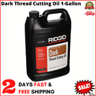 Ridgid 70830 Dark Thread Cutting Oil, 1 Gallon of Dark Pipe Threading Oil