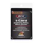 Case 200 BCW 35 Point UV Protected Magnetic Trading Card Holders one touch Black