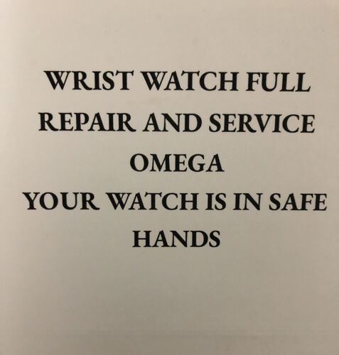 Vintage OMEGA Wristwatches Full SERVICE, W/ WARRANTY