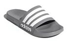 Adidas Mens Adilette Shower Locker Slide Shoe Water Sandal Gray/White GY1891