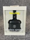 Heyday Wireless Bluetooth Portable Speaker System Range 33 ft Black