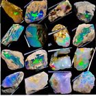100% Natural Ethiopian Opal Rough Multi Fire Excellent Loose Gemstones