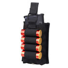 Tactical Molle Pistol Magazine Pouch & 4 Rounds 12/20 Guage Shotgun Shell Holder