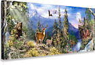 YALKIN 5D Diamond Painting Kits for Adults (35.4X11.8Inch) DIY Large Forest Full