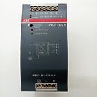 ABB CP-E 24/5.0 IN:115-230 VAC 47-63HZ Power Supply Out: 24VDC, 5A