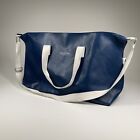 Calvin Klein Fragrances Weekender Bag Navy Blue Travel Gym Duffle Bag