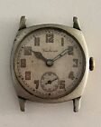 Van Buren Swiss Trench Watch Vintage 15 Jewel 2 Adjustment For Parts Or Repair