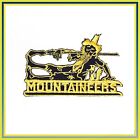 WVU West Virginia Mountaineers Vintage Embroidered Iron On Patch 3.5