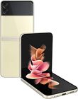 Samsung Galaxy Z Flip3 5G SM-F711U - 128GB - Cream Live Demo Unit (LCD Shadow)