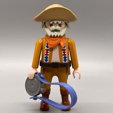 Playmobil Hunter Trapper Gold Miner Cowboy Western Male Adult Figure 4533 RARE