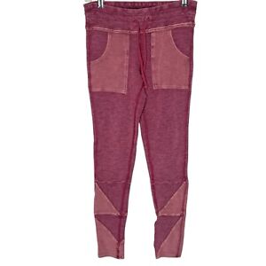 Free People Movement Kyoto leggings in raspberry size small
