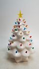 White Ceramic Christmas Tree With Lights Tested