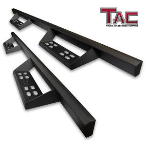TAC Sniper Running Board Side Bars For 2010-2024 Toyota 4Runner Side Steps Black
