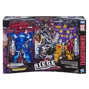 Transformers Generations War for Cybertron: Fan Vote Battle 3-pack with Deceptic