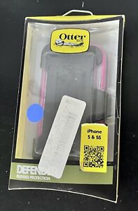 OtterBox DEFENDER SERIES Case for iPhone 5/5s Brand New Open Box Pink
