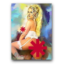 Jenna Jameson #11 Art Card Limited 18/50 Edward Vela Signed (Censored)
