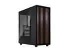 Fractal Design North ATX mATX Mid Tower PC Case - Charcoal Black Chassis with Wa