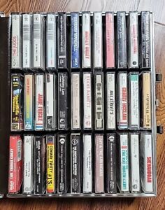 Lot Of 36 Cassette Tapes Country, Old Pop. Mixed Artists. Untested. ABBA, Twitty