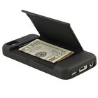iPhone 5S/5C/5 - Hybrid Credit Card Case - Black