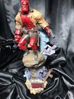 Signed Hellboy Painted Color Statue