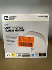 Commercial Electric 7 in. Low Profile LED Flush Mount Ceiling Light Fixture