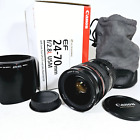 Canon EF 24-70mm f/2.8 L USM AF Zoom Lens Hood Caps Bag  & Box Japan Near Mint!