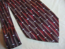 Brown Orange Green SILK Tie Necktie Z Inc. (5615)