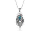 Montana Silversmiths Necklace Womens Blue Spring Turquoise 19