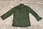Philippine Army OD Green Slant Pocket Jungle Jacket - Vietnam Era 1970s