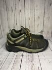 KEEN Mens Voyageur Brown Leather Trail Hiking Shoes 1002570 Size 11.5