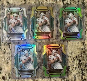 New Listing2021 Select DAN MARINO White/99 Lime /349 Die Cut (6) Cards