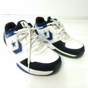 Converse Rival Ox Athletic Shoes Kids Size 4.5 Blue & White