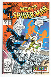 Web Of Spider-Man #36 Very Fine-Near Mint 9.0 First Appearance Tombstone 1988